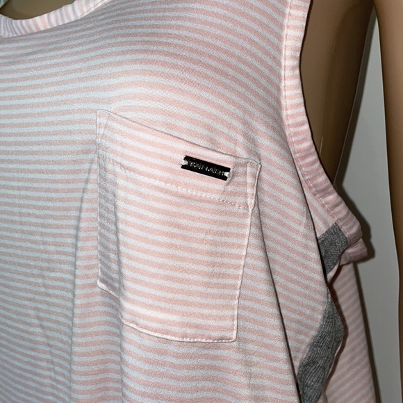 LAST ONE!! New Tahari Women’s Tank Top & Shorts 2 Piece Pajamas Set PJs Large - Picture 4 of 15